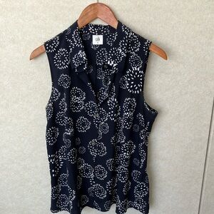 CAbi Women's Navy Sleeveless Top